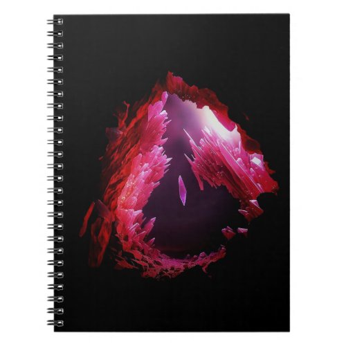 Crystal cave notebook