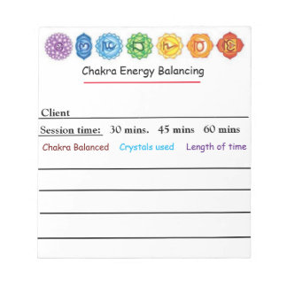Crystal chakra balancing pad