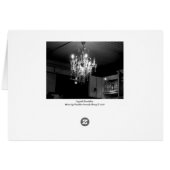Crystal Chandelier Cards (Back Horizontal)