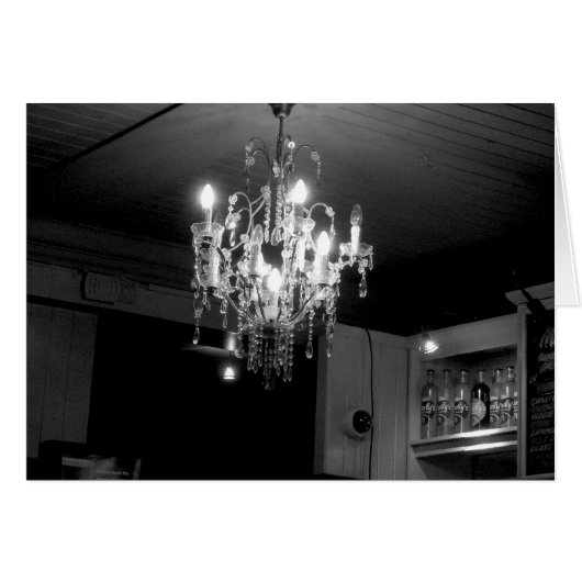 Crystal Chandelier Cards (Front Horizontal)