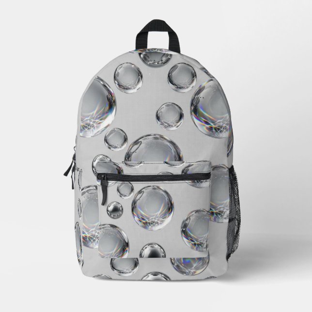 Crystal Chrome Orbs Backpack (Front)