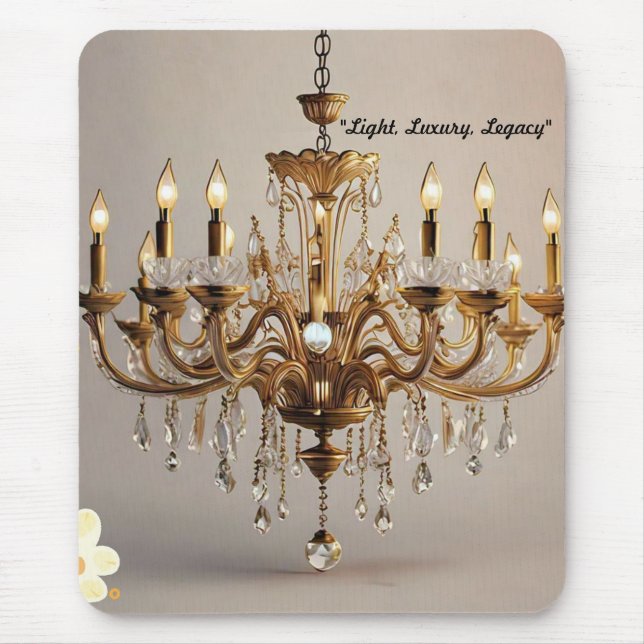 "Crystal Clear Brilliance" Mouse Pad (Front)