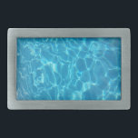 Crystal Clear Sky Blue Pool Water Belt Buckle<br><div class="desc">Crystal Clear Sky Blue Pool Water - From the book, "The Answers You Seek Are In The Word Of God" © 2025 Charlie Morelli - Like the design but want it on ANOTHER product? Scroll up and select a product from the TRANSFER DESIGN TO A PRODUCT section to do it....</div>