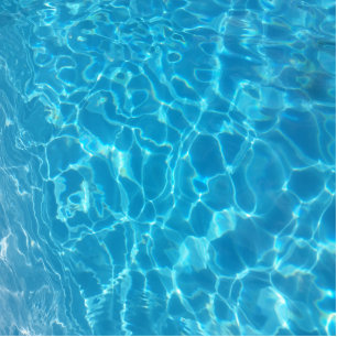 Crystal Clear Sky Blue Pool Water Cutout