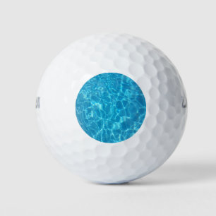 Crystal Clear Sky Blue Pool Water Golf Balls