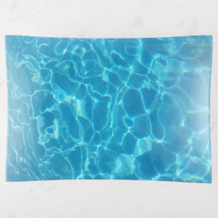 Crystal Clear Sky Blue Pool Water Trinket Tray