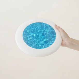 Crystal Clear Sky Blue Pool Water Wham-O Frisbee