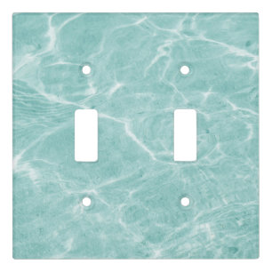 Crystal Clear Soft Turquoise Ocean Dream #2 #wall Light Switch Cover
