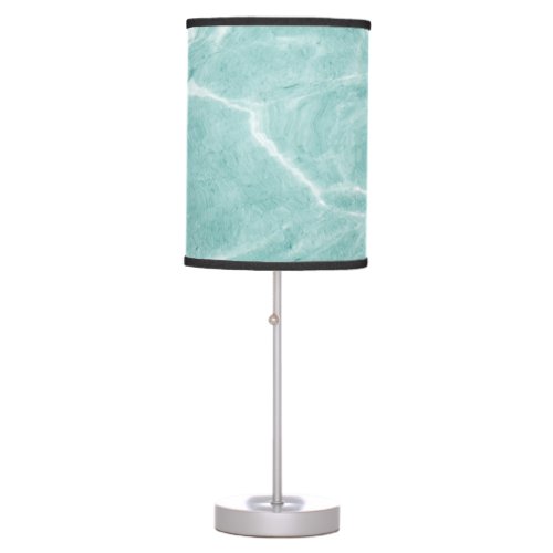 Crystal Clear Soft Turquoise Ocean Dream 2 wall  Table Lamp