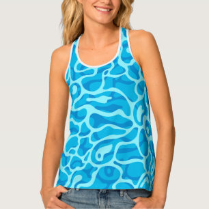 Crystal Clear Water Hawaiian Tank Top