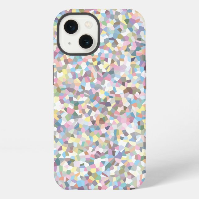 Crystal Colorful Pattern Iphone Case (Back)