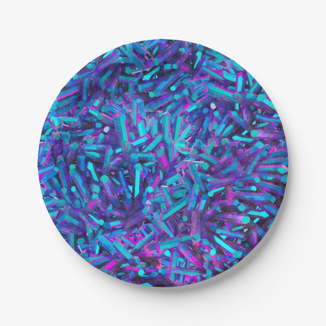 crystal cortex : paper plates (Front)