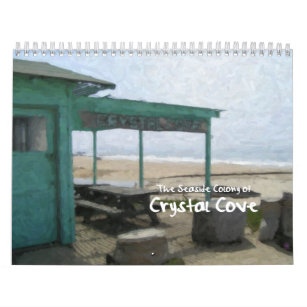 Crystal Cove, Newport Coast, California Fine Art Calendar