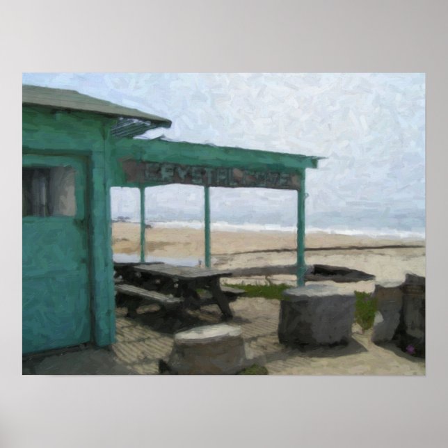 "Crystal Cove Shack" Poster (Front)