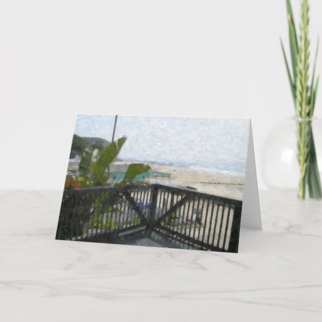 "Crystal Cove View" Note Cards (Front)