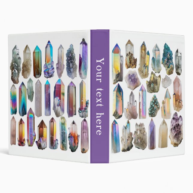 Crystal Display 3 Ring Binder (Background)