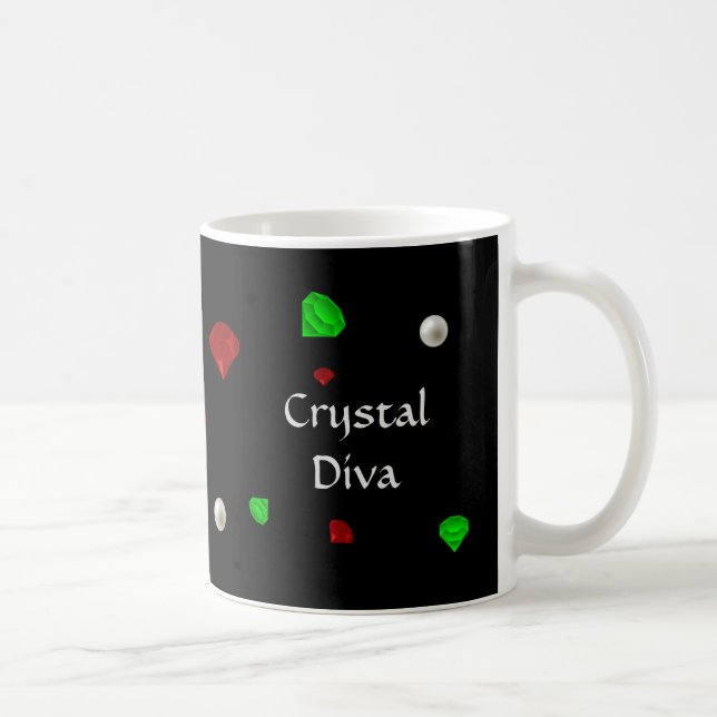'Crystal Diva' Mug (Right)