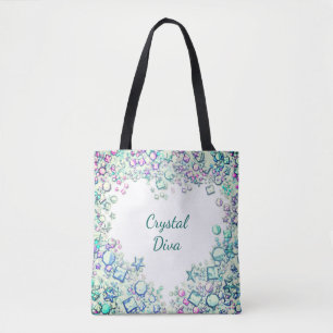Crystal Diva Tote Bag