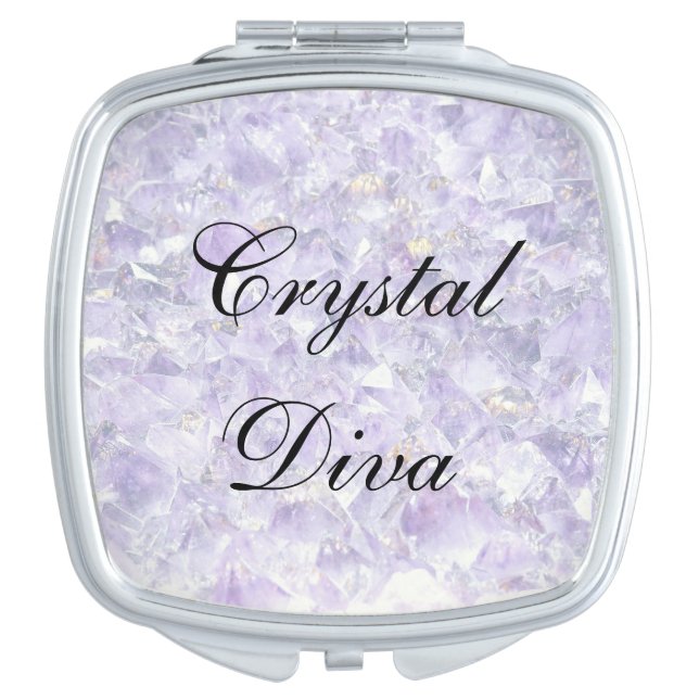 Crystal Diva Vanity Mirror (Front)