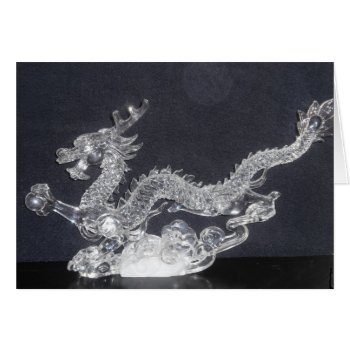 Crystal Dragon Card by Rinchen365flower at Zazzle