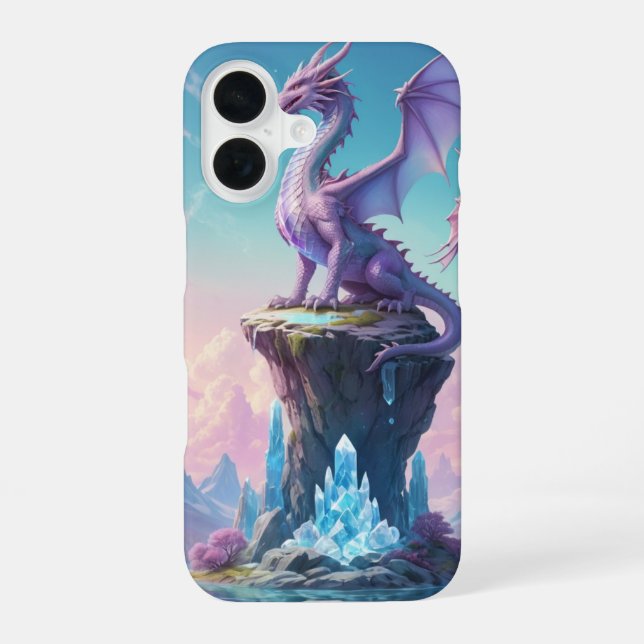 Crystal Dragon Iphone Case (Back)