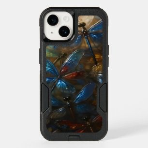 Crystal Dragonflies OtterBox iPhone 14 Case