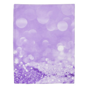 CRYSTAL DROP PURPLE BLUE DESIGN DUVET COVER