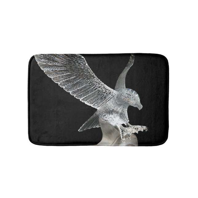 Crystal Eagle Bathroom Mat (Front)