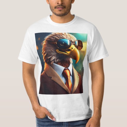  Crystal Eagle Emblem of Fearlessness T_Shirt