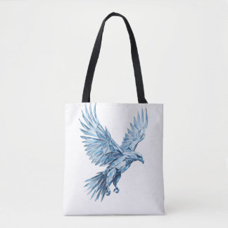 Crystal Eagle: Embrace Transformation Tote Bag