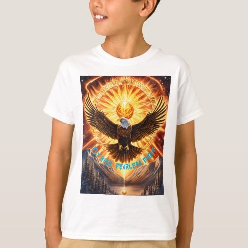 Crystal Eagle Fierce Wild Spirit T_Shirt Collect