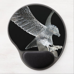 Crystal Eagle Gel Mouse Pad