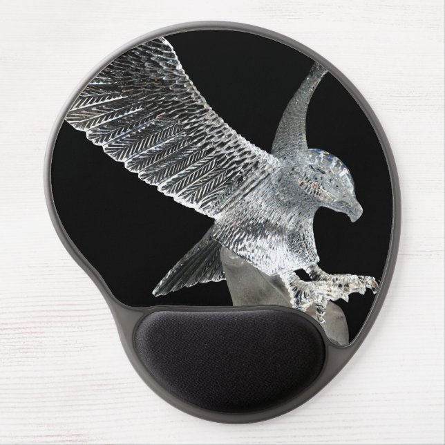 Crystal Eagle Gel Mouse Pad (Front)
