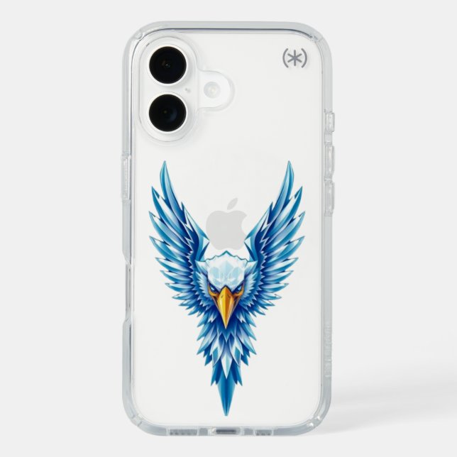 Crystal Eagle Icon– Symbol of Freedom  Speck iPhone Case (Front)
