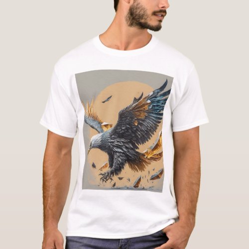 crystal eagle icon T_Shirt