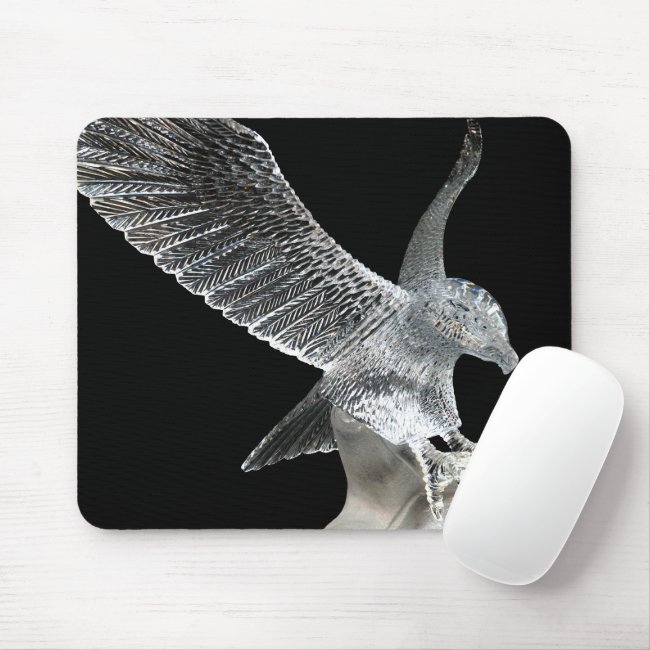 Crystal Eagle Mouse Pad