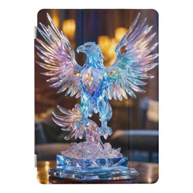 crystal eagle printed ipad case (Front)
