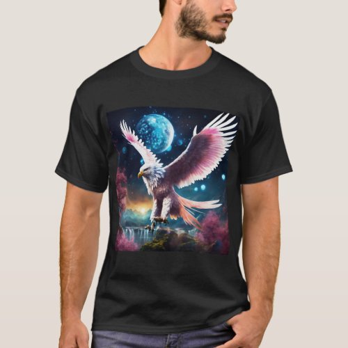 Crystal Eagle Soar Independence and Strength T_Sh T_Shirt