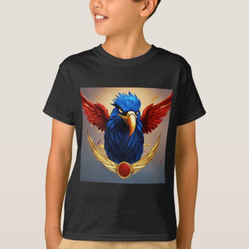 Crystal Eagle Symbol of Freedom  Ambition T_Shi T_Shirt