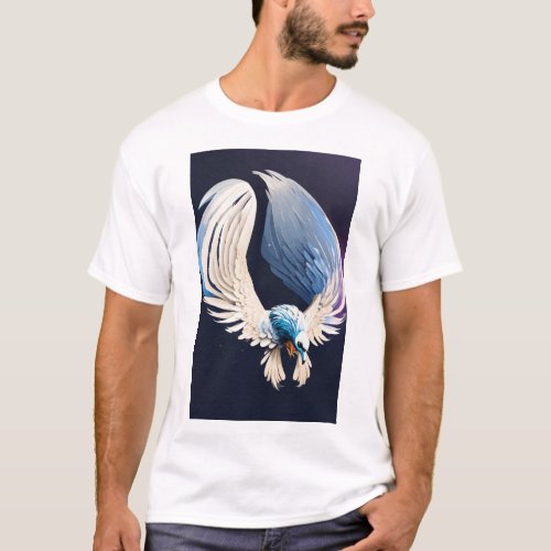  Crystal Eagle Symbol of Independence T_Shirt