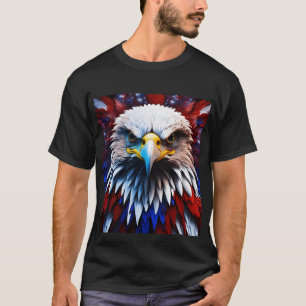 Crystal eagle, symbolizing vision & determination T-Shirt