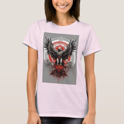 Crystal Eagle Threads Elevate Your Style wT_Shirt T_Shirt