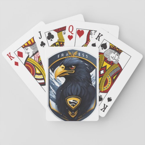 Crystal Eagle unic Designs Playing Cards