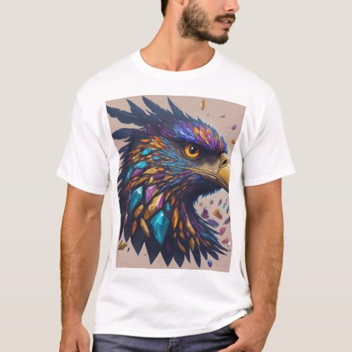 Crystal Eagle _ Vision Takes Flight T_Shirt