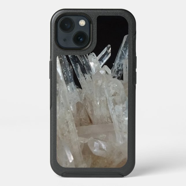 Crystal Energy Quartz Cluster Otterbox iPhone Case (Back)