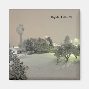 Crystal Falls, MI Magnet