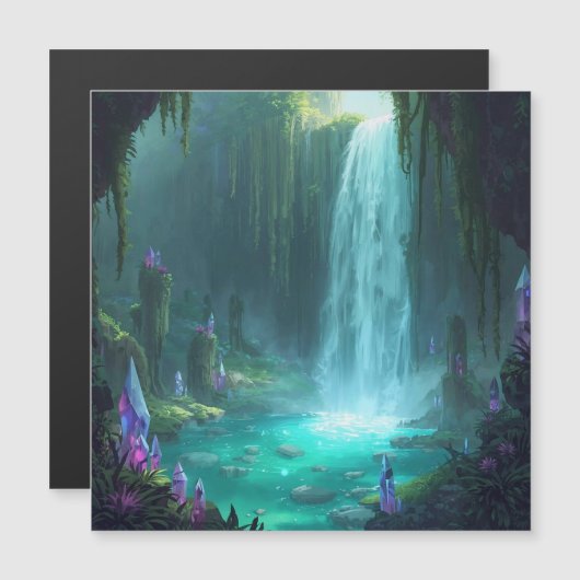 Crystal Falls of the Hidden Realm (Front/Back)