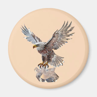 "Crystal Flight Eagle" Magnet