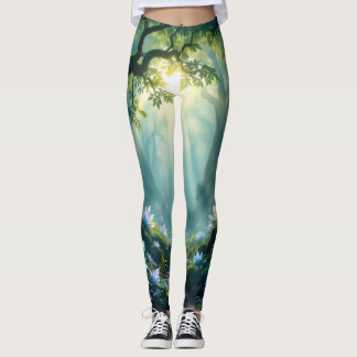 Crystal Forest Awakening Leggings Tights