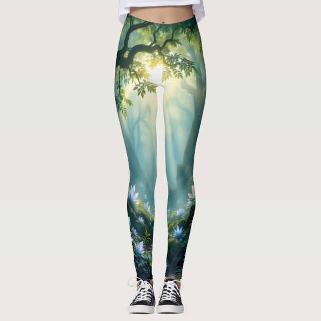 Crystal Forest Awakening Leggings Tights (Front)